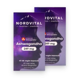 Nordvital Ashwagandha 249 mg kapszula 60 db DUO 2 db