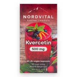 Nordvital Kvercetin 500 mg vegán kapszula 60 db