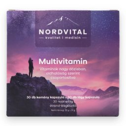 Nordvital Multivitamin kapszula 30+30 db