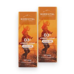 Nordvital D3-vitamin csepp 30 ml DUO 2 db