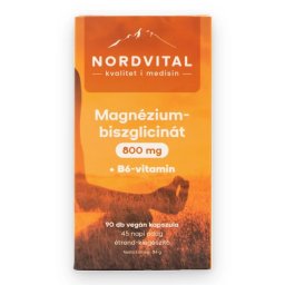 Nordvital Magnézium-biszglicinát kapszula 90 db
