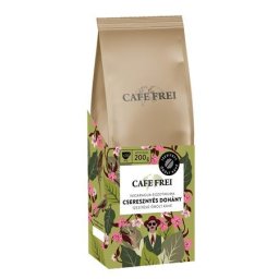 CAFE FREI Kávé, pörkölt, őrölt, 200 g, CAFE FREI "Dohány-Cseresznye"