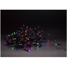 Entac Karácsonyi IP44 120 LED Füzér Színes 9m Távirányítóval