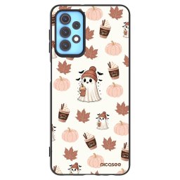 Fekete szilikon tok az alábbi mobiltelefonokra Samsung Galaxy A32 4G SM-A325F - Pumpkin spice