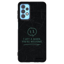 Fekete szilikon tok az alábbi mobiltelefonokra Samsung Galaxy A32 4G SM-A325F - LEFT A MARK
