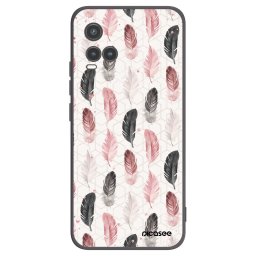 Fekete szilikon tok az alábbi mobiltelefonokra Vivo Y33s - Feather 2