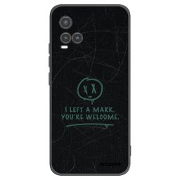 Fekete szilikon tok az alábbi mobiltelefonokra Vivo Y33s - LEFT A MARK