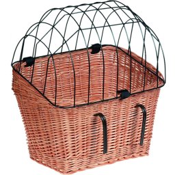 Flamingo kosár kerékpárra barna 8kg-ig