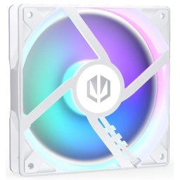 Endorfy Stratus 120 White PWM ARGB, ventilátor, 120 mm, FDB csapágy, magasság 25 mm, PWM, 12 V, ARGB LED, fehér