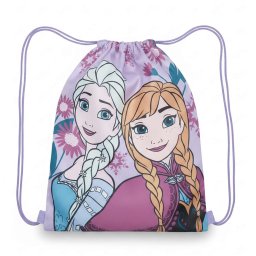 Frozen húzózsinóros sporttáska tornazsák 40 cm