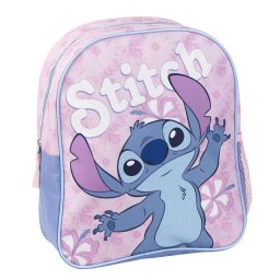 Lilo és Stitch Hátizsák italtartóval pasztell lila