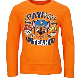 Mancs Őrjárat Pawfect Orange gyerek hosszú póló, felső 4 év / 104 cm