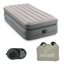 Intex 64162 egyszemélyes felfújható ágy beépített elektromos pumpával, 191 × 99 × 51 cm