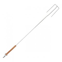 Kolbásznyárs fa fogantyúval 104 cm