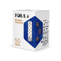 Vércukormérő tesztcsík FORA 50 db