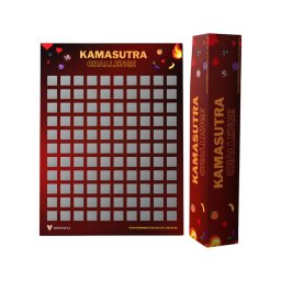 100Moments 100 Kamasutra Challenge - kaparós szexpóz poszter pároknak - A2