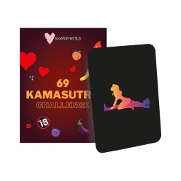 100Moments 69 Kamasutra Challenge - szexpóz kártyajáték pároknak (69 lap)