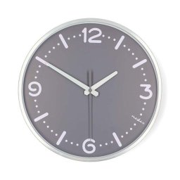 Nedis CLWA3226SS – Falióra | Átmérő: 300 mm | Alumínium | Csendes működés | Fém