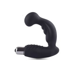 Toyz4Lovers - Anál vibrátor uraknak gömbös végződéssel (fekete)
