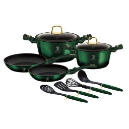 Berlinger Haus Edénykészlet 10 részes titánpro bevonattal Emerald Collection BH/7039
