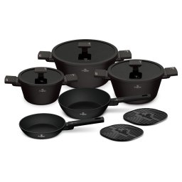 Berlinger Haus Edénykészlet 10 részes titánpro bevonattal Black Rose New Collection BH/8462