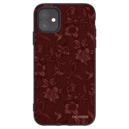 Fekete szilikon tok az alábbi mobiltelefonokra Apple iPhone 11 - Red Elegance