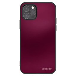 Fekete szilikon tok az alábbi mobiltelefonokra Apple iPhone 11 Pro - Velvet Bordeaux