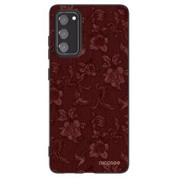 Fekete szilikon tok az alábbi mobiltelefonokra Samsung Galaxy S20 FE - Red Elegance