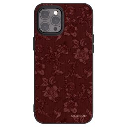 Fekete szilikon tok az alábbi mobiltelefonokra Apple iPhone 12 Pro Max - Red Elegance