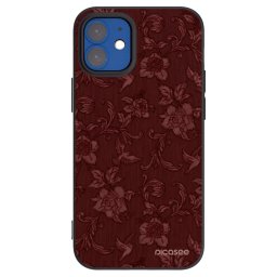 Fekete szilikon tok az alábbi mobiltelefonokra Apple iPhone 12 mini - Red Elegance