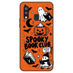 ULTIMATE CASE Samsung Galaxy A40 A405F - készülékre - Spooky book club
