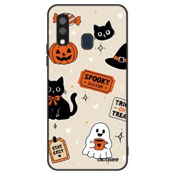ULTIMATE CASE Samsung Galaxy A40 A405F - készülékre - Halloween stickers