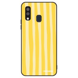 ULTIMATE CASE Samsung Galaxy A40 A405F - készülékre - Lines lemon