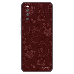 Fekete szilikon tok az alábbi mobiltelefonokra Sony Xperia 10 III - Red Elegance