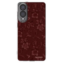 Átlátszó szilikon tok az alábbi mobiltelefonokra Samsung Galaxy S25 Edge 5G - Red Elegance