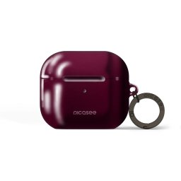 Obal pro Apple AirPods 3 - Velvet Bordeaux