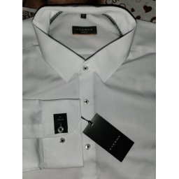 Eterna slim fit fehér ing, 43