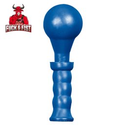 Anál plug Kék 10 cm 6,7 cm széles sima felületű