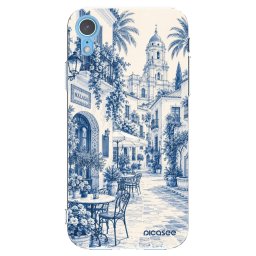 Átlátszó szilikon tok az alábbi mobiltelefonokra Apple iPhone XR - Calle Azul