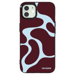 Fekete szilikon tok az alábbi mobiltelefonokra Apple iPhone 12 - Soft Detour