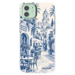 Átlátszó szilikon tok az alábbi mobiltelefonokra Apple iPhone 12 - Calle Azul
