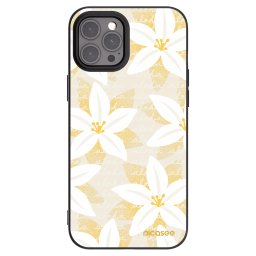 Fekete szilikon tok az alábbi mobiltelefonokra Apple iPhone 12 Pro Max - Island Leave