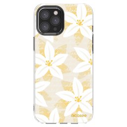 Átlátszó szilikon tok az alábbi mobiltelefonokra Apple iPhone 12 Pro Max - Island Leave