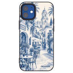 Fekete szilikon tok az alábbi mobiltelefonokra Apple iPhone 12 mini - Calle Azul