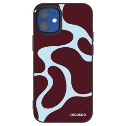 Fekete szilikon tok az alábbi mobiltelefonokra Apple iPhone 12 mini - Soft Detour