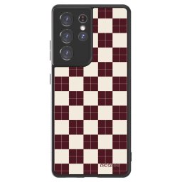 ULTIMATE CASE Samsung Galaxy S21 Ultra 5G G998B - készülékre - Checked Away