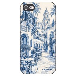 Fekete szilikon tok az alábbi mobiltelefonokra Apple iPhone SE 2022 - Calle Azul