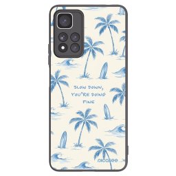 Fekete szilikon tok az alábbi mobiltelefonokra Xiaomi Redmi Note 11 Pro+ 5G - Slow Tide