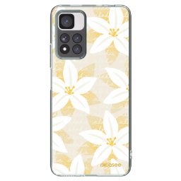 Átlátszó szilikon tok az alábbi mobiltelefonokra Xiaomi Redmi Note 11 Pro+ 5G - Island Leave