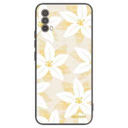 Fekete szilikon tok az alábbi mobiltelefonokra Motorola Moto E40 - Island Leave